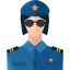 Policewoman Symbol 64x64