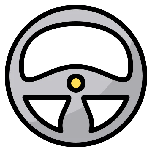 Steering wheel icône