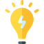 Light bulb ícono 64x64