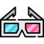 3d glasses icon 64x64
