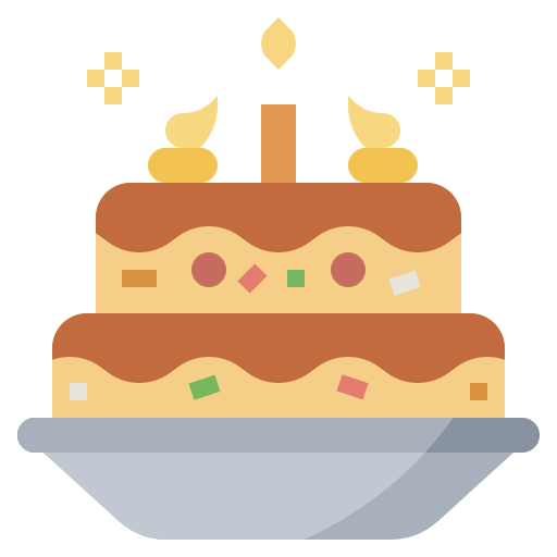 Birthday cake 图标