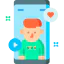 Video call ícono 64x64