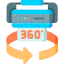 360 degrees ícono 64x64