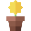 Flower pot icon 64x64