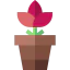 Plant pot icon 64x64