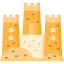 Замок из песка иконка 64x64