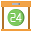 24 hours icon 64x64