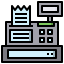 Cash register icon 64x64
