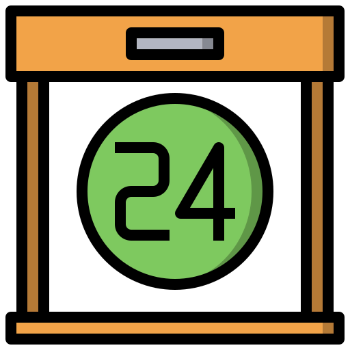 24 hours biểu tượng