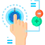 Touch screen ícono 64x64