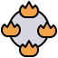 Flame icon 64x64