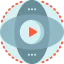 Streaming ícono 64x64