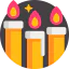 Candles icon 64x64