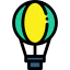 Hot air balloon icon 64x64
