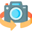 Photo camera ícono 64x64