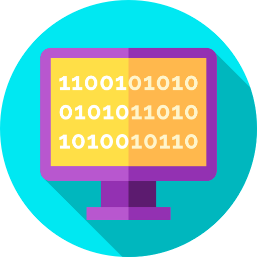 Binary code icon