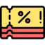 Coupon ícono 64x64
