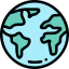 Planet earth icon 64x64