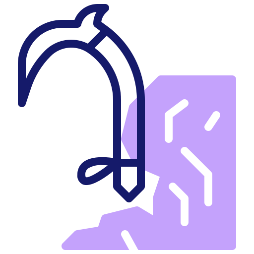 Ice axe icon