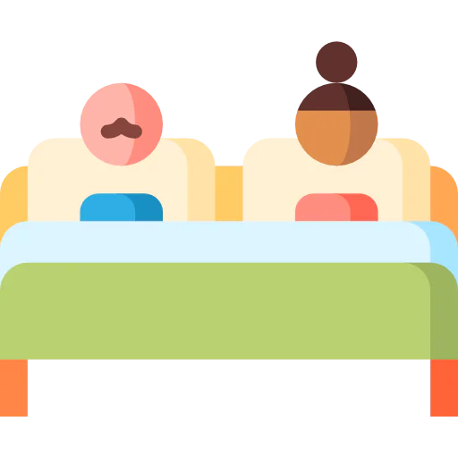 Double bed icon