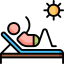Deck chair icon 64x64