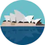 Sydney opera house ícono 64x64