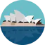 Sydney opera house Symbol 64x64