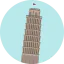 Leaning tower of pisa icon 64x64