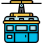 Cable car cabin icon 64x64