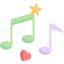 Musical notes icon 64x64