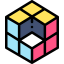 Rubik´s cube ícono 64x64
