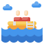 Life raft icon 64x64
