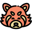 Red panda ícone 64x64
