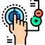 Touch screen ícone 64x64