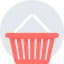 Shopping basket icône 64x64