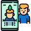 Face scan ícone 64x64