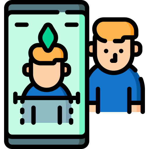 Face scan Symbol