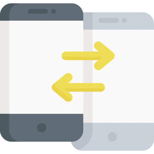 Data transfer icon