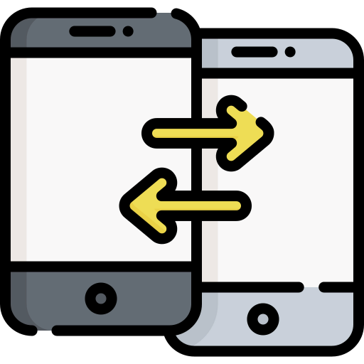 Data transfer icon