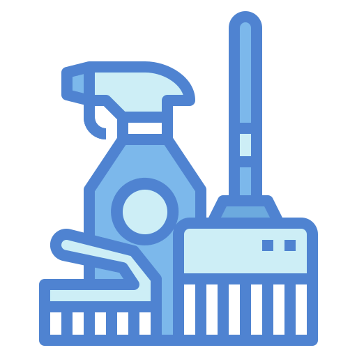 Cleaning tools icon