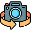Photo camera ícone 64x64