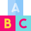 Abc block icon 64x64