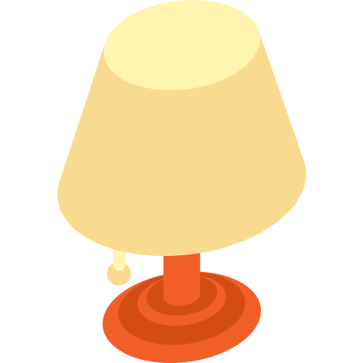 Table lamp icon