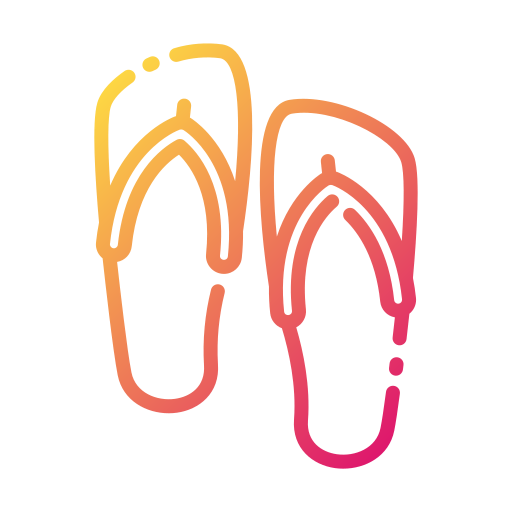 Flip flops icon