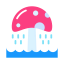 Mushroom shower icon 64x64
