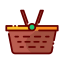 Picnic basket icon 64x64