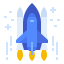 Космический корабль иконка 64x64