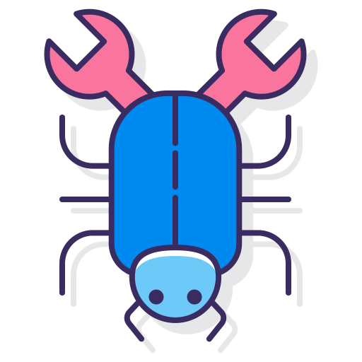 Bug ícono