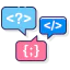 Coding language icon 64x64