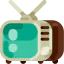 Old tv icône 64x64